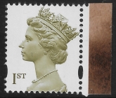 SG.2124d 1st 2B olive brown New Millenium  perf 14 Walsall ex DX26   U/M (MNH)