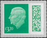 V5028? £3.20 green M25L MAIL (from sheet) U/M (MNH