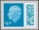 V5030? £4.30 new blue M25L MAIL (from sheet) U/M (MNH