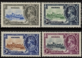 1935 Nigeria SG.30-3 Silver Jubilee mounted mint