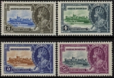 1935  British Honduras  - SG.143-6    KGV Silver Jubilee set mounted mint.