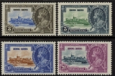 1935 Hong Kong - SG.133-6  KGV Silver Jubilee set  mounted mint.