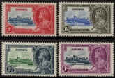 1935  Jamaica - SG.114-7  KGV Silver Jubilee set  mounted mint.