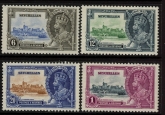 1935  Seychelles - SG.128-31   KGV Silver Jubilee set  mounted mint.