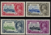 1935 St.Helena  - SG.124-7  KGV Silver Jubilee set mounted mint.