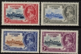 1935 St.Kitts-Nevis   KGV Silver Jubilee set  mounted mint.