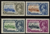 1935 British Guiana SG.301-4 KGV Silver Jubilee set  mounted mint.
