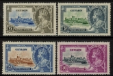 1935 Ceylon SG.379-82 KGV Silver Jubilee set  mounted mint.