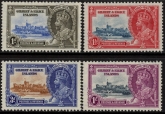 1935 Gilbert & Ellice Island SG.36-9  1935 Silver Jubilee  U/M (MNH)