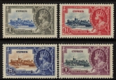 1935 Cyprus   SG.144-7  Silver Jubilee set 4 values   U/M (MNH)
