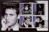 2003 Gibraltar MS.1040 21st Birthday of Prince William Mini Sheet U/M (MNH)