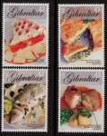 2005  Gibraltar  SG.1125-8 Europa Gastronomy Set of 4 values U/M (MNH)