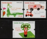 2010 Portugal SG..3808-10 Children's Drawings Set of 3 values U/M (MNH)