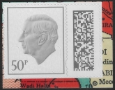 V5280  50p grey M25L MPIL  ex CY10 Valour & Victory. U/M (MNH