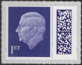 V5001 1st purple M25L MAIL (from sheet) U/M (MNH