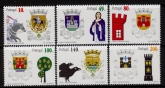 1997 Portugal SG.2579-84 District Arms Set of 6 values U/M (MNH)