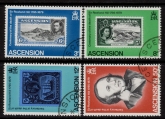 1979 Ascension SG254-7 Death Centenary of Sir Rowland Hill Set of 4 Values VFU