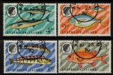 1970 Ascension SG126-9 Fish (3rd Series) Set of 4 values VFU