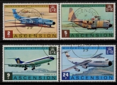 1975 Ascension. SG. 187-90  Wideawake Airfield. set 4 values Vfu.
