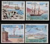 1980 Ascension SG264-7 London 1980 International Stamp Exhibition Set of 4 Values VFU