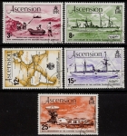 1979 Ascension SG249-53 80th Anniv of Eastern Telegraph Company's Arrival on Ascension Set of 5 Values Vfu