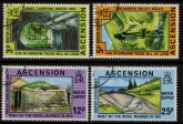 1977 Ascension SG225-8 Water Supplies Set of 4 Values VFU