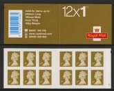 MF5b  12 x 1st  gold.  SG.U3020 'MTIL  MA10.  (Walsall) U/M (MNH) MF5b  12 x 1st  gold.  SG.U3020 'MTIL  MA10.  (Walsall) U/M (MNH)