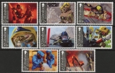 2015 Gibraltar - Fire and Rescue 150th Ann Set of 8 values U/M (MNH)