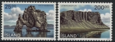1990 Iceland SG.757-8 Landscapes Set of 2 values U/M