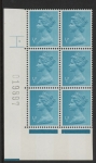 U46  Harrison ½p 2B  OCP/PVA   Cyld. 2 no dot phos 4 U/M (MNH)