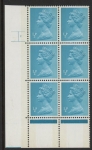 U49  Harrison ½p 2B  FCP/GA   Cyld. 2 no dot phos 7 U/M (MNH)