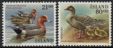 1990 Iceland SG.741-2 Birds Set of 2 values U/M (MNH)