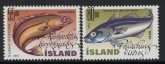 2001 Iceland SG.983-4 Fish (4) Set of 2 values U/M (MNH)