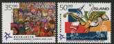 1999 Iceland SG.935-6 Reykjavik Capital of Culture Set of 2 values U/M (MNH)