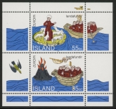 1994 Iceland MS.822 Europa Mini Sheet U/M (MNH)