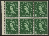 SB59 Tudor Crown 6x1½d.  wmk. upright perf I. (good perfs).U/M (MNH)