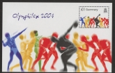 2004 Guernsey MS.1049 Olympic Games Athens Mini Sheet U/M (MNH)