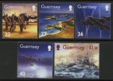 2003 Guernsey SG.979-83 Memories of WWI Set of 5 values  U/M (MNH)