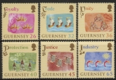 2004 Guernsey SG.1038-43 Anniv of Allegiance to England Set of 6 values  U/M (MNH)