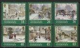 2000 Guernsey SG.877-82 Christmas Set of 6 values U/M (MNH)