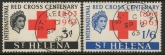1963  St Helena. SG.191-2 Red Cross Centenary. set 2 values fine used