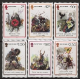 2014 IOM SG.1910-5 Battle of Clontarf Set of 6 values U/M (MNH)