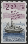 1993 French Antarctic - SG.308   20th Anniv. of the 'Marion Dufresne'  1 value U/M (MNH)
