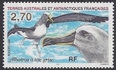 1998  French Antarctic.  SG.382  Grey Headed Albatross. 1 value. U/M (MNH)