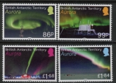 2025 British Antarctic SG.tba  Aurora. set 4 values. U/M (MNH)