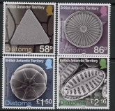 2025 British Antarctic SG.tba  Diatoms. set 4 values. U/M (MNH)