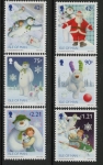 2014 IOM SG.1944-9 Christmas Set of 6 values U/M (MNH)