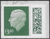 V5070  £3.40 Grey-Green M25L MPIL  ex CY12 Queen Victoria. U/M (MNH