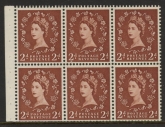 SB78 Edward Crown 6x2d, wmk. upright perf  I (trimmed perfs). U/M (MNH)