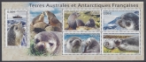 2010 French Antarctic MS.626 Sea Lions of Amsterdam Island Mini Sheet U/M (MNH)